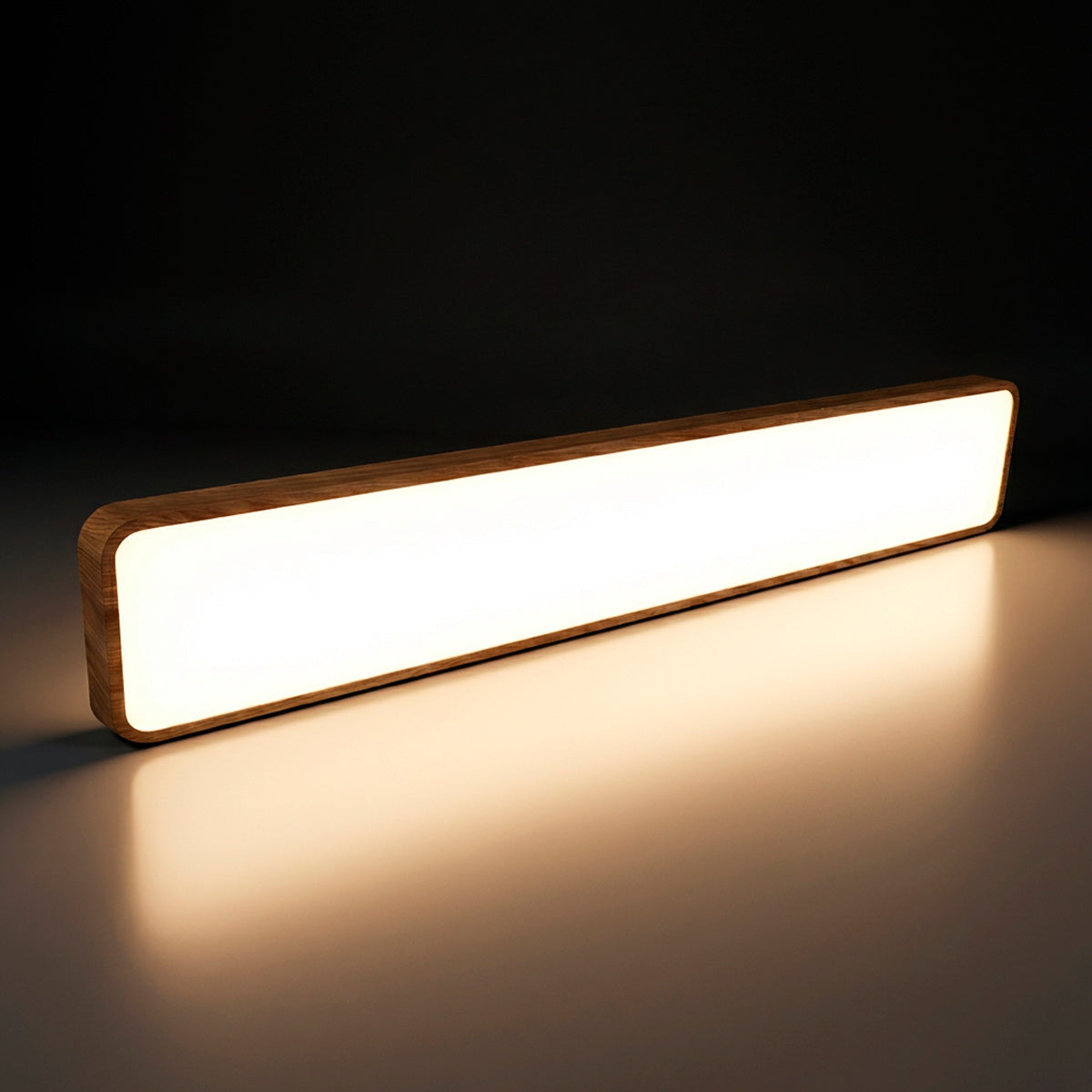 Plafón LED decorativo - Efecto madera - 36W - 4000K - 120cm - IP20