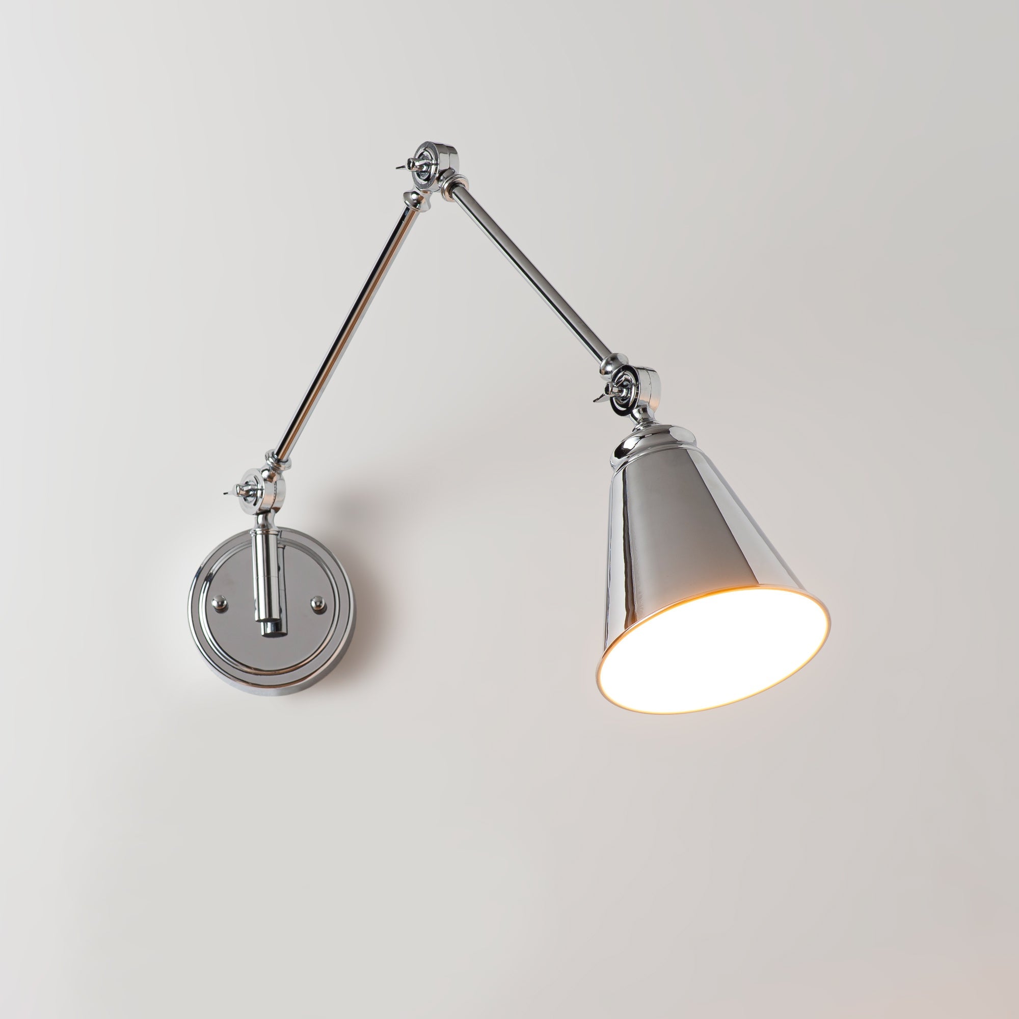 Aplique de pared vintage orientable "Tika"