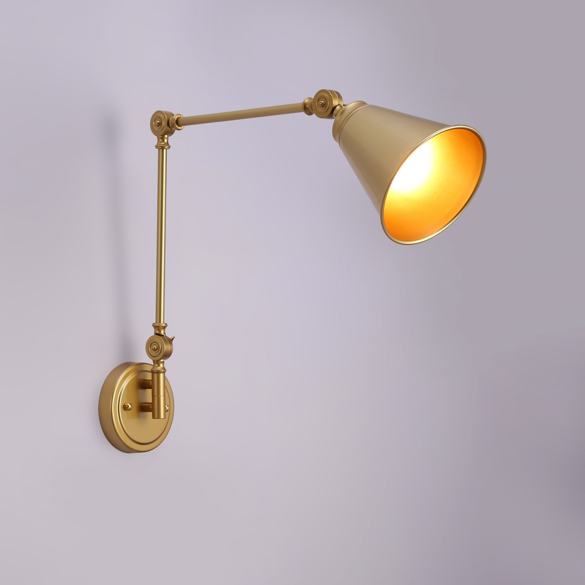 Aplique de pared vintage orientable "Tika"