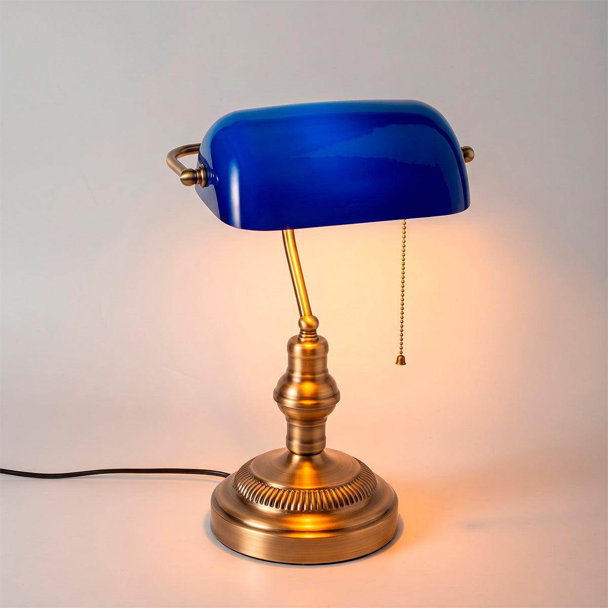 Lámpara de mesa vintage "BANQUERO" - E27