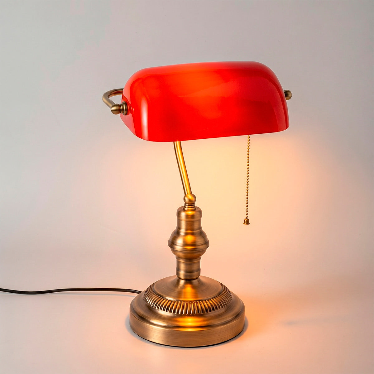 Lámpara de mesa vintage "BANQUERO" - E27