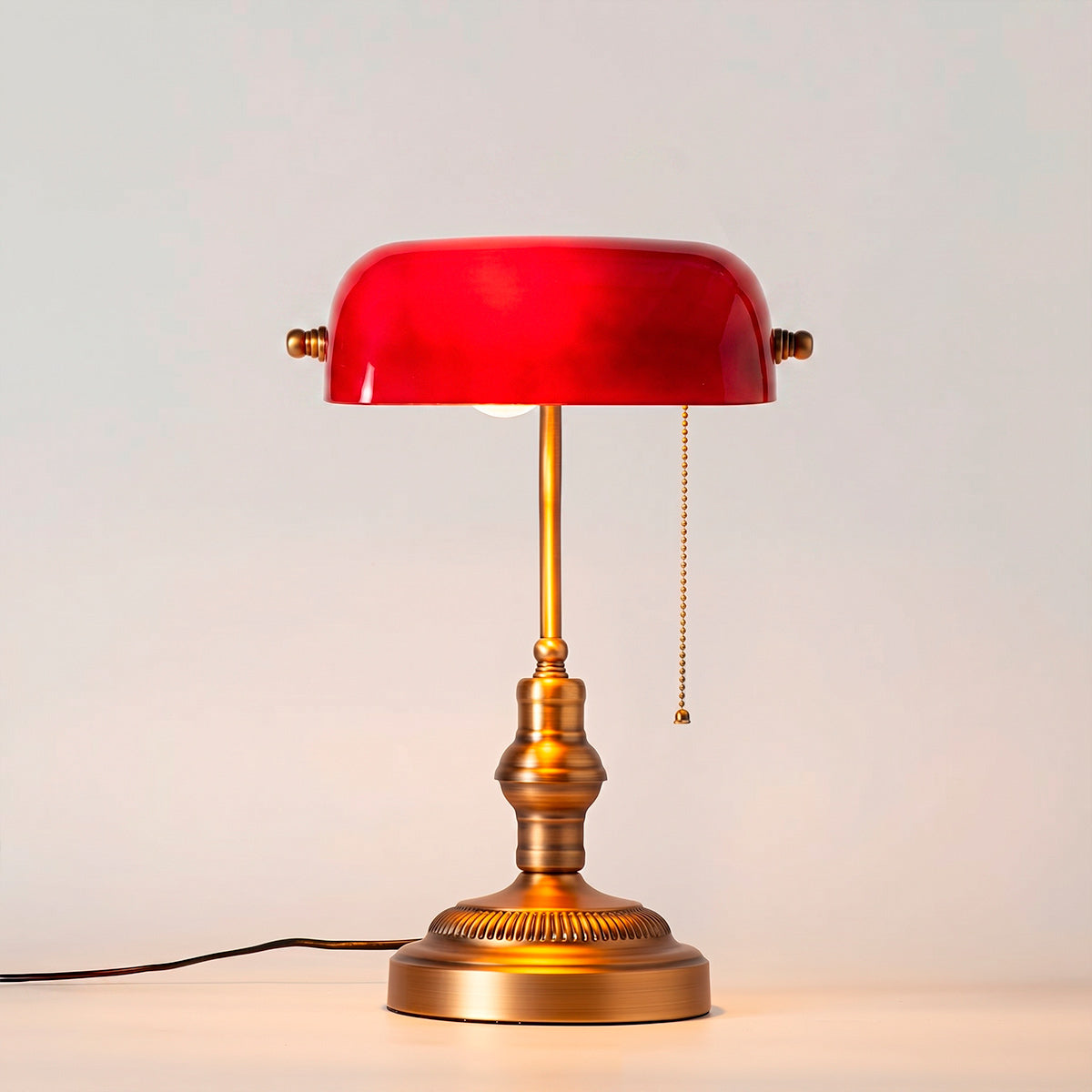 Lámpara de mesa vintage "BANQUERO" - E27