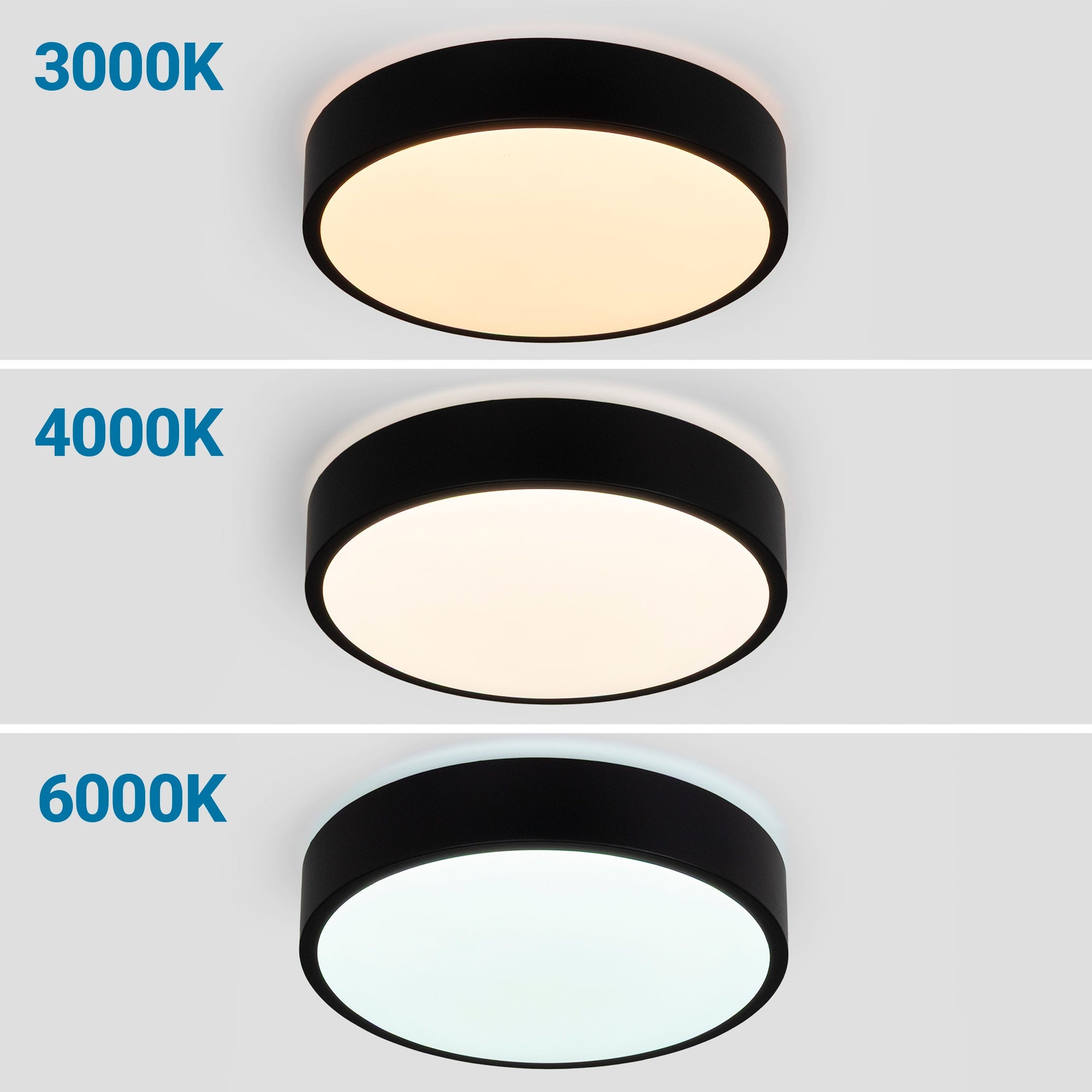Lámpara de techo LED tipo plafón - CCT - 24W - Ø40cm