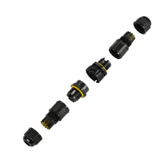 Conector impermeable - 3P - IP68 - 0.5-1.5mm² - 24A - T105