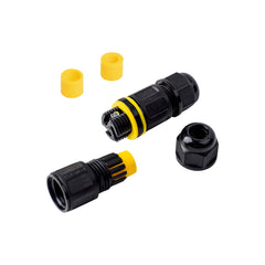 Conector impermeable - 2P - IP68 - 0.5-1.5mm² - 17,5A - T105