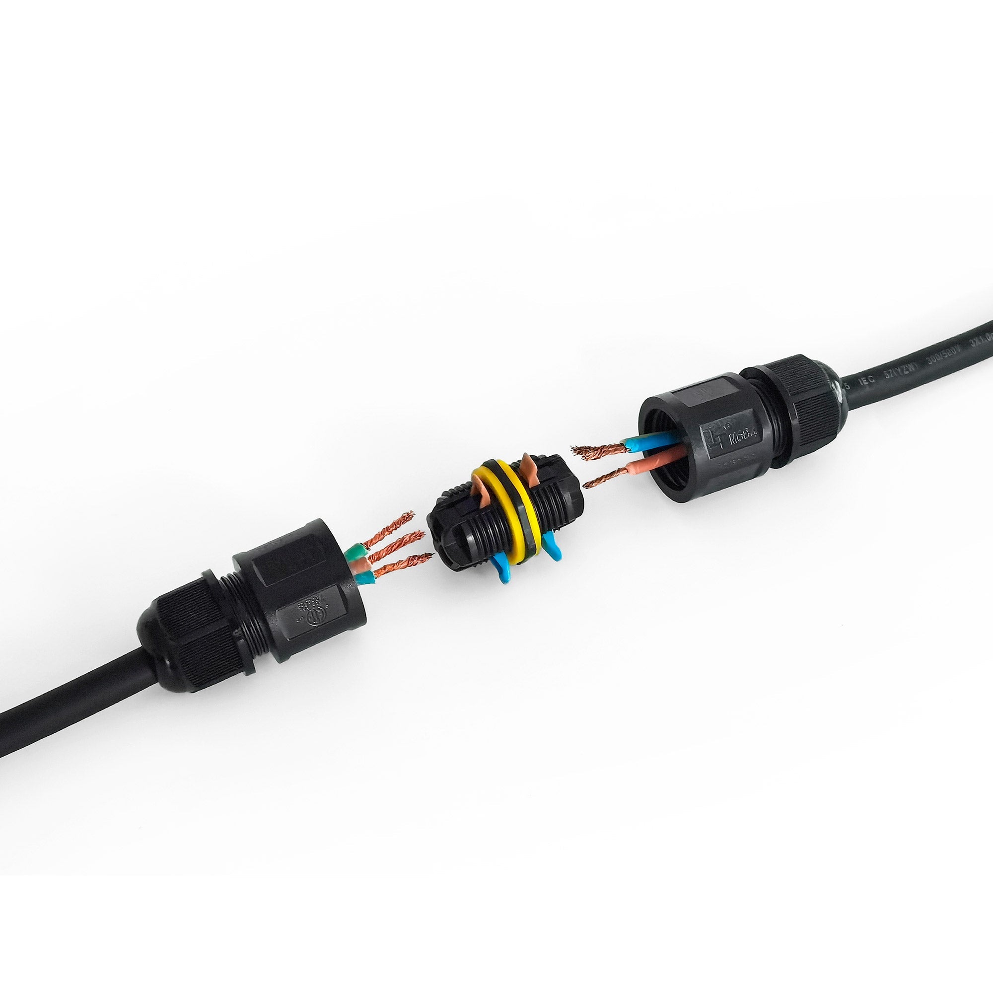 Conector impermeable 3P - M20 - IP68 - 0.5 - 2.5mm²