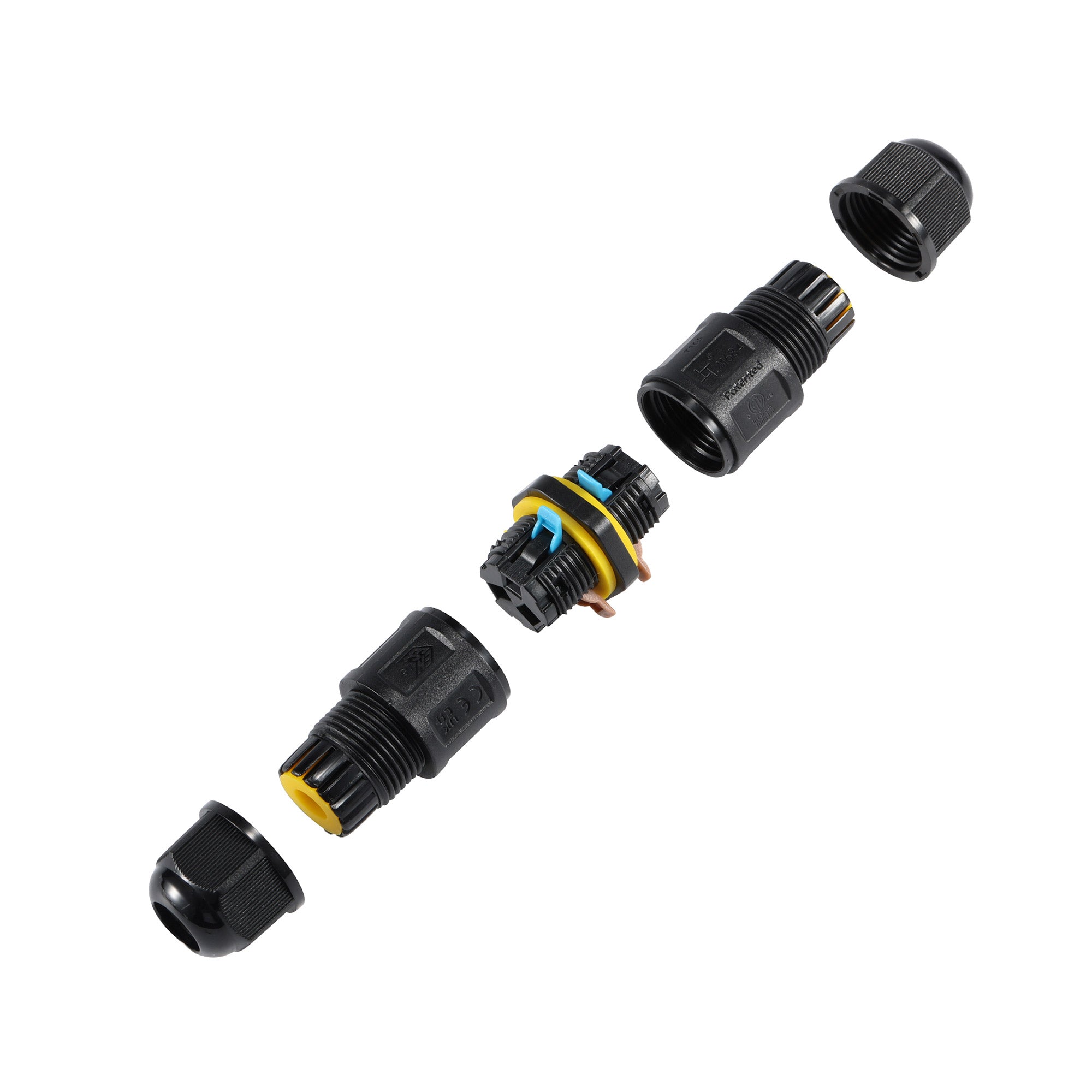 Conector impermeable 3P - M20 - IP68 - 0.5 - 2.5mm²