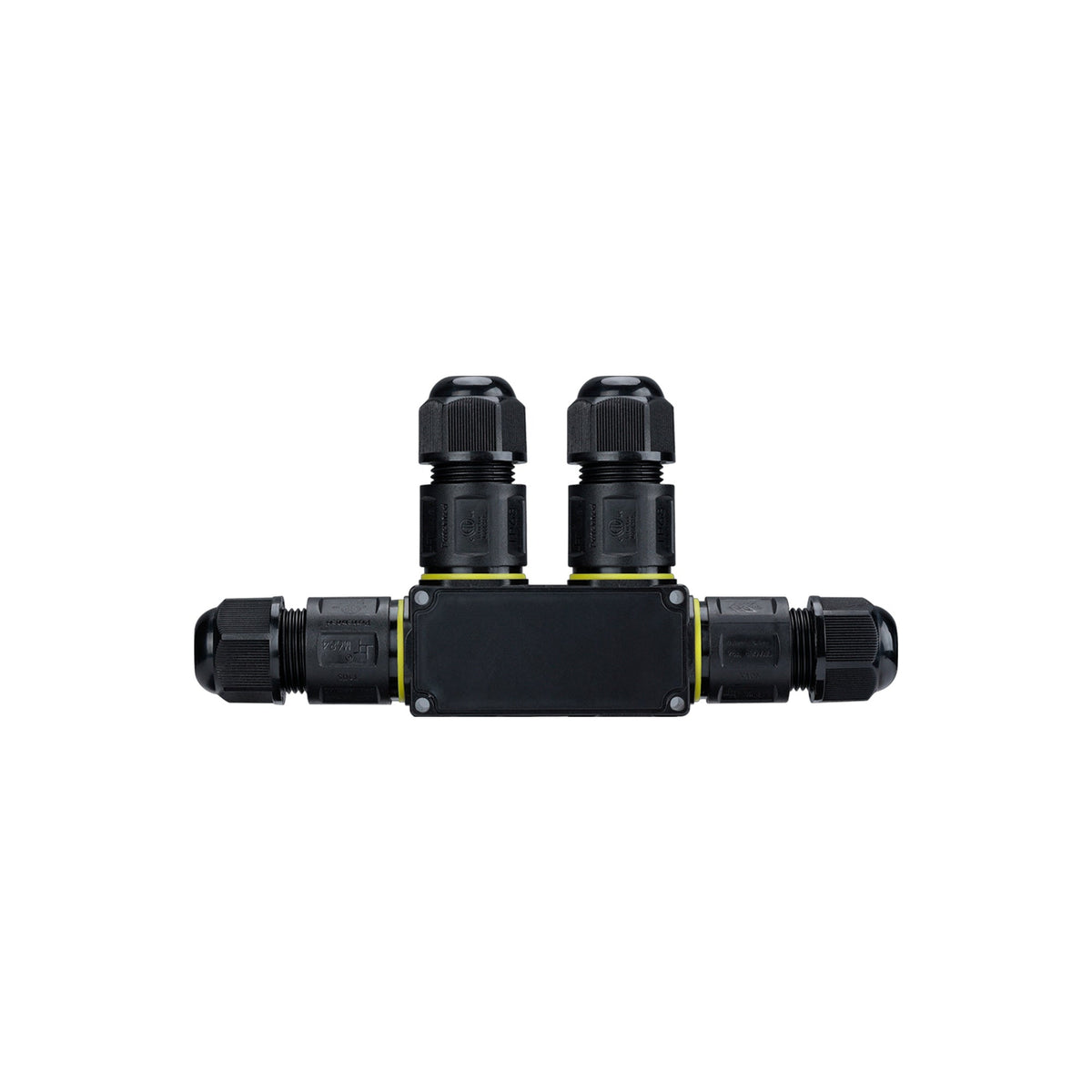 Conector impermeable en F - 3P - IP68 - 0,5-2,5mm² - 24A - T105