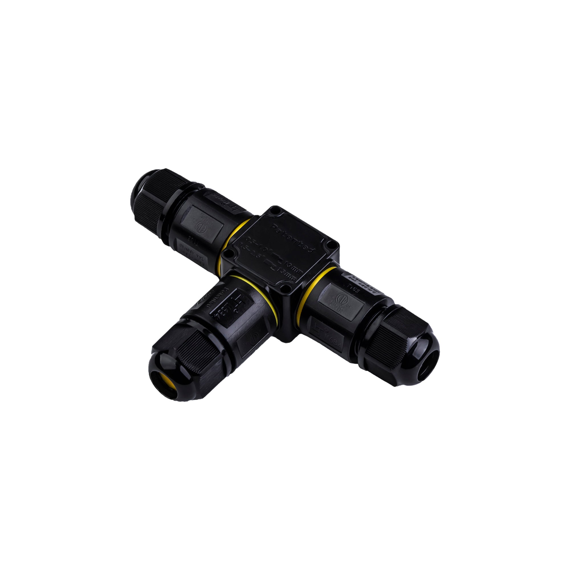 Conector impermeable en T - M20 - IP68 - 0.5 - 2.5mm²