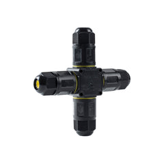 Conector impermeable en X - 3P - IP68 - 0,5-2,5mm² - 24A - T105