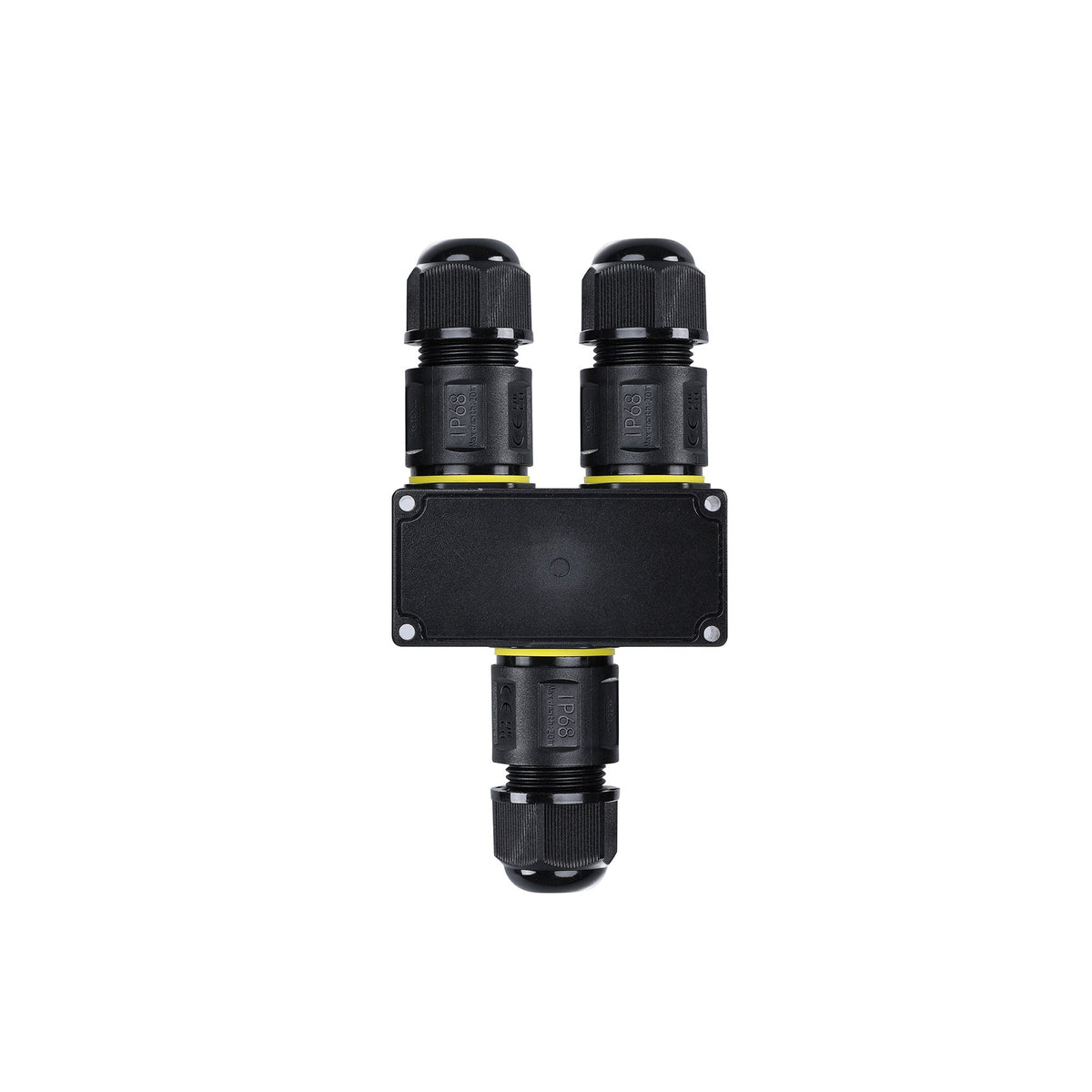 Conector impermeable en Y - 3P - IP68 - 0,5-4,0mm² - 32A - T105