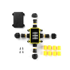 Caja de conexión impermeable en X - M20 - 4P - IP68 - 0.5-2.5mm² - 24A - T105