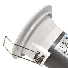 Aro Empotrable Fijo para Focos LED – Serie KOPPA Ref. MODR11 | Diámetro de Corte 100–125 mm