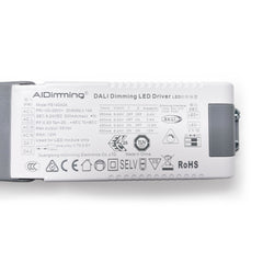 Driver LED DALI 9-24V regulable - Corriente ajustable 350/400/450/500mA