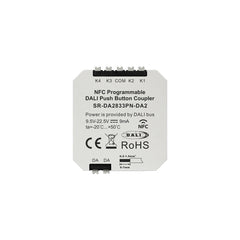 Acoplador DALI-2 - NFC programable - 4 pulsadores