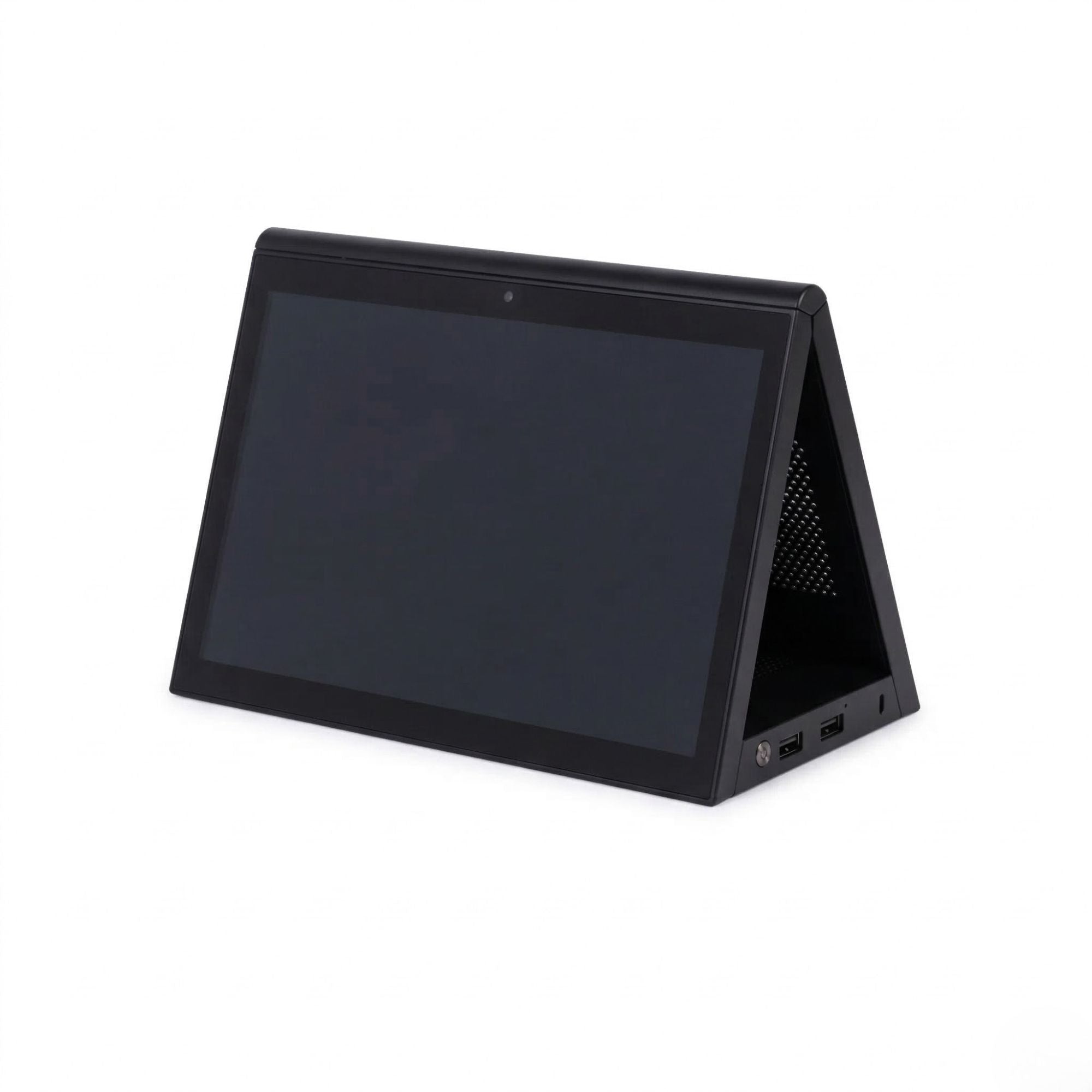 Display publicitario LCD de mesa 10.1'' con cámara - Pantalla doble - Táctil - Android 10