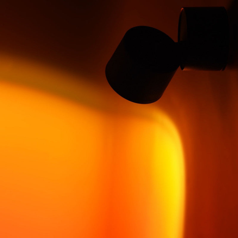 Aplique de pared y techo "FLOC" - 8W - Efecto atardecer - 1800K