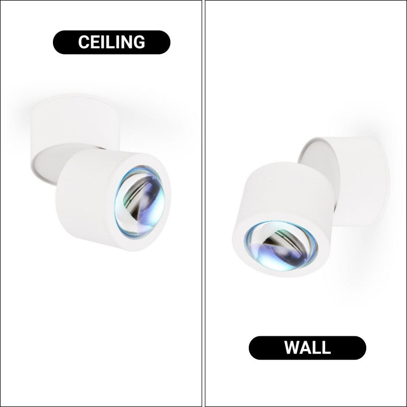 Aplique de pared y techo "FLOC" - 8W - Efecto atardecer - 1800K