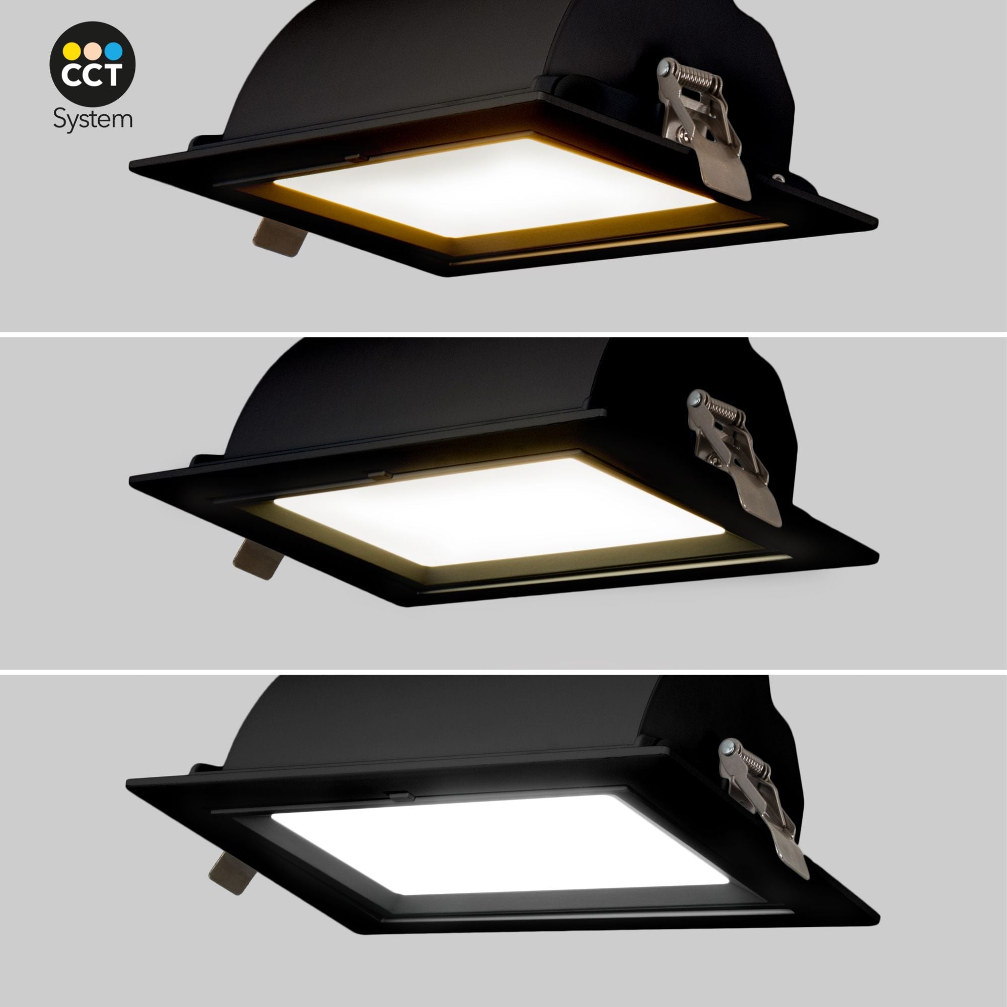 Downlight LED rectangular orientable CCT 38W - Blanco - 120° Driver LIFUD