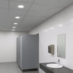 Plafón LED circular CCT con sensor PIR -12W /15W/18W - Diámetro ajustable - Superficie / empotrable - IP54