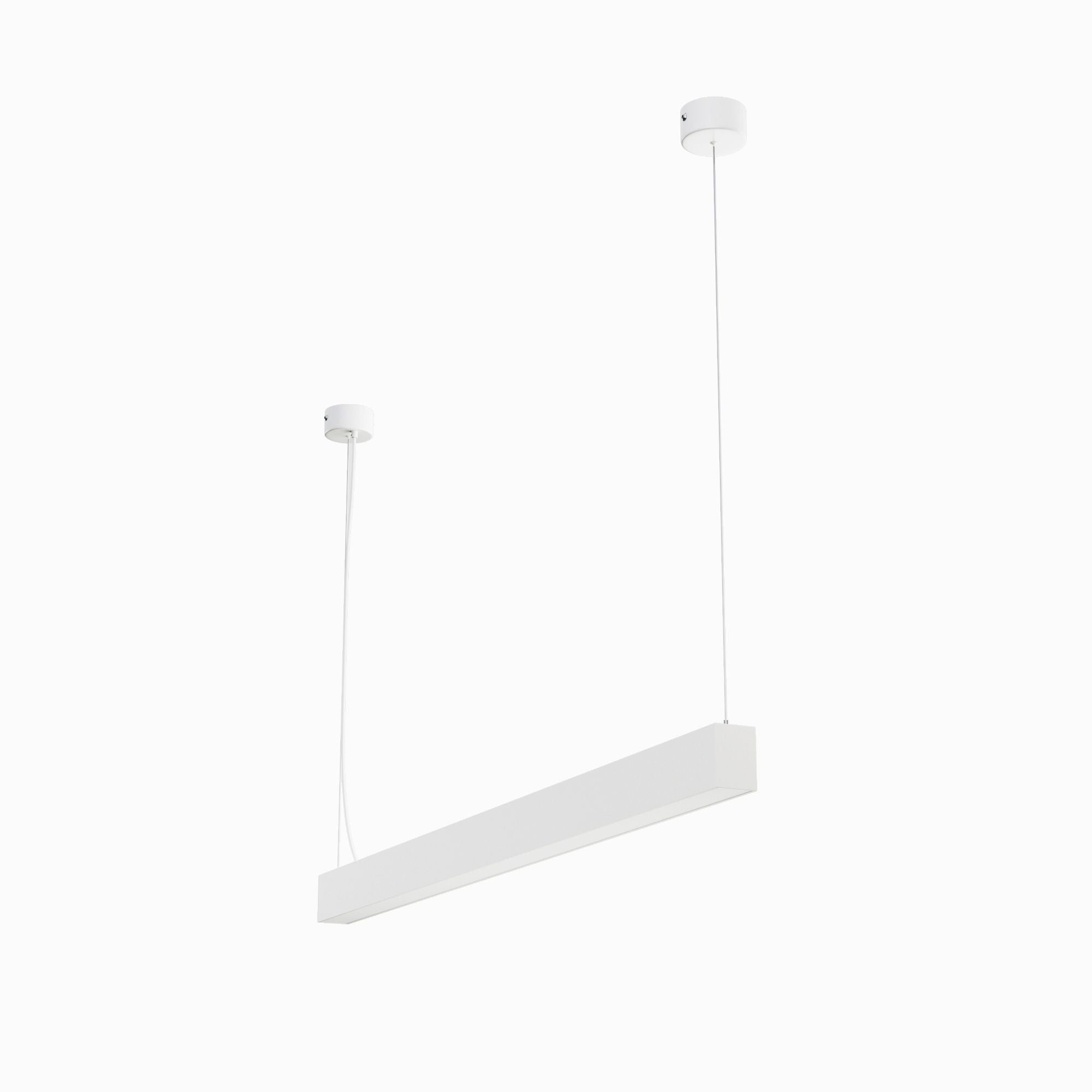 Lámpara lineal LED DOB CCT - 40W - 120cm - 120lm/W - PVC - Suspensión