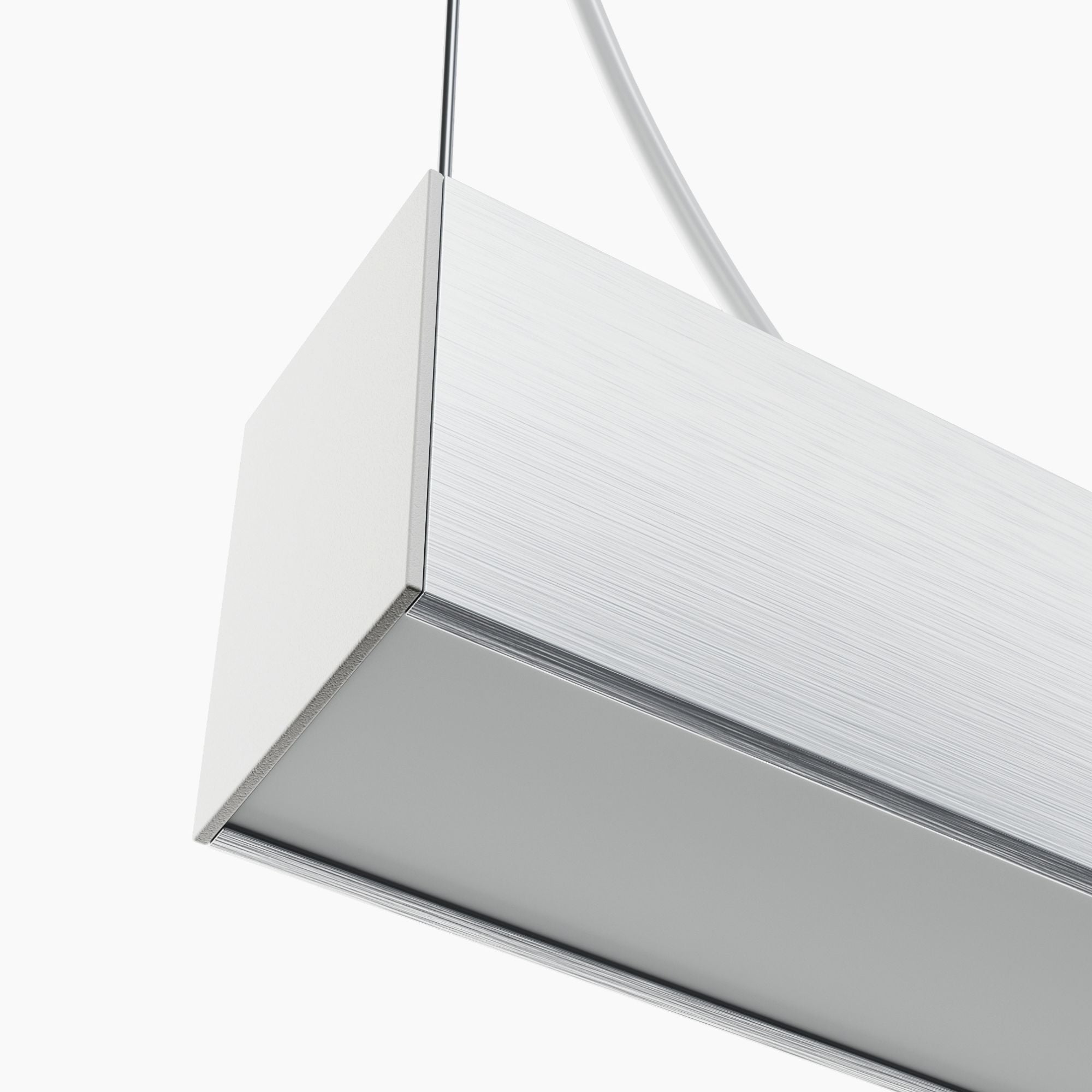 Lámpara lineal LED DOB CCT - 60W - 180cm - 120lm/W - PVC - Suspensión