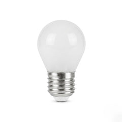 Bombilla filamento LED "Milky" - G45 E27 - 5W - Luz Cálida 3000K