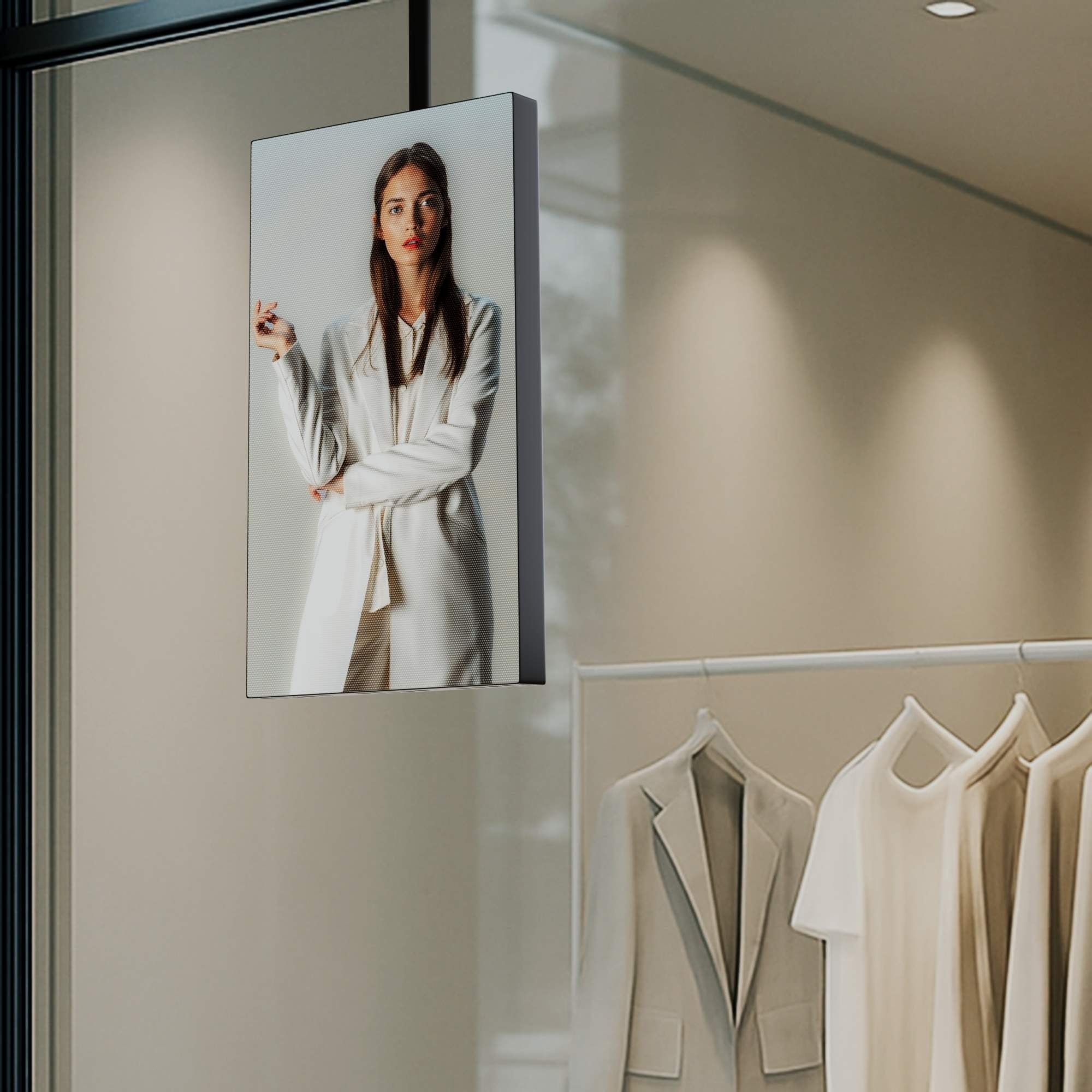 Display publicitario LED P2.5 - Full Color -  64 x 112cm - Indoor