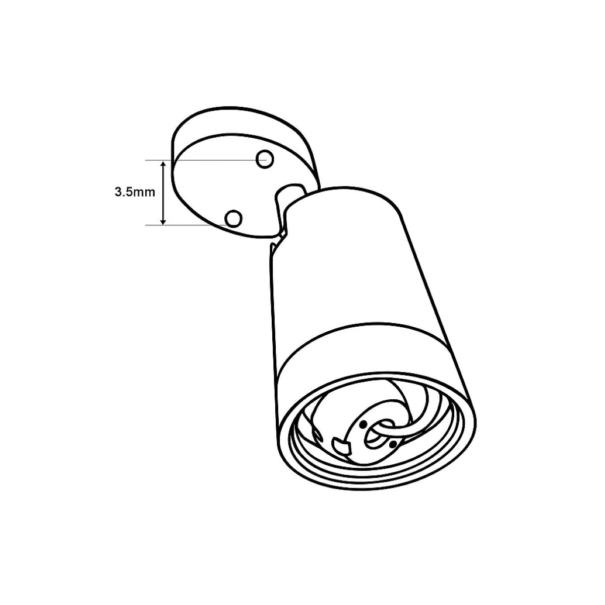 Foco de techo LED orientable - GU10