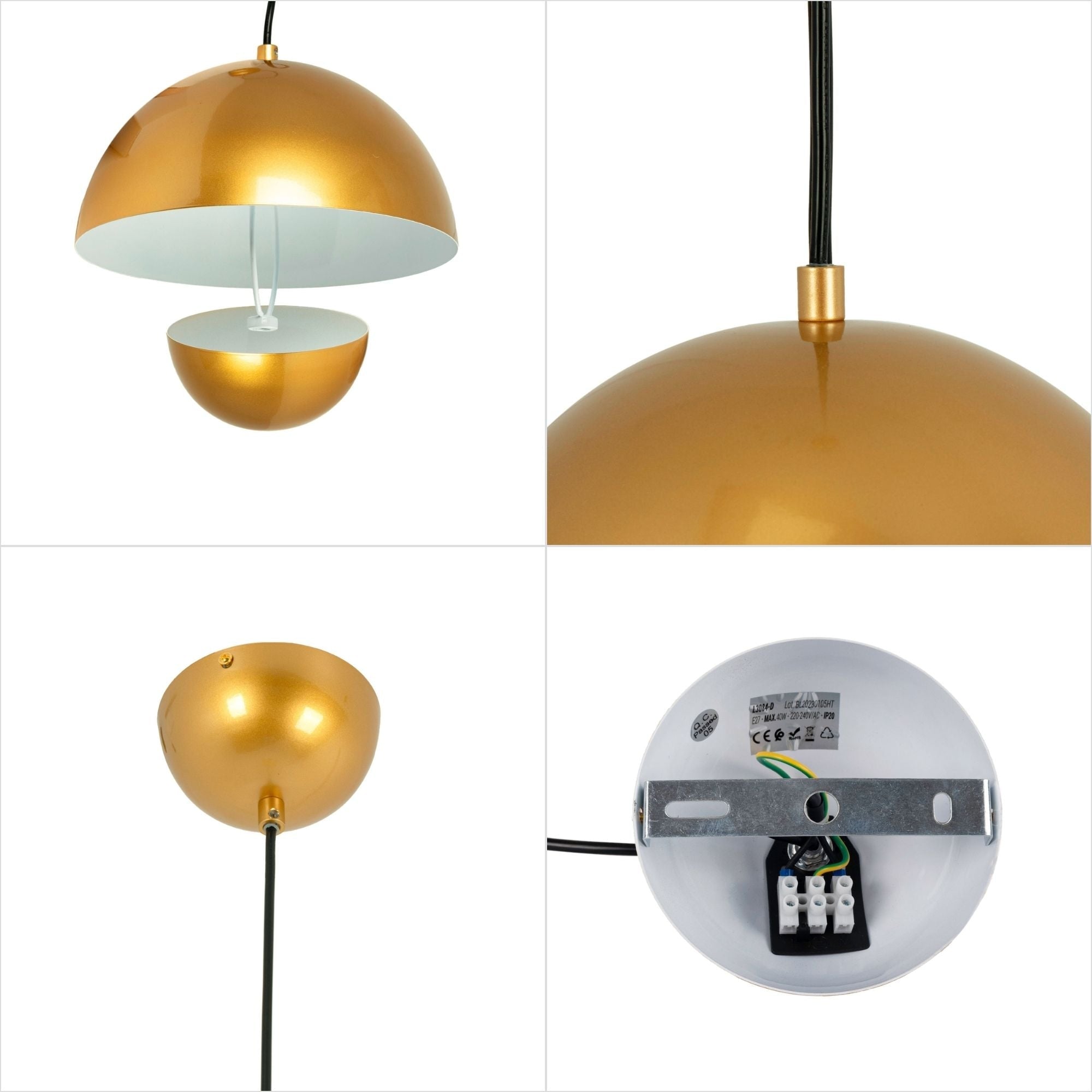 Lámpara colgante diseño "Deco"