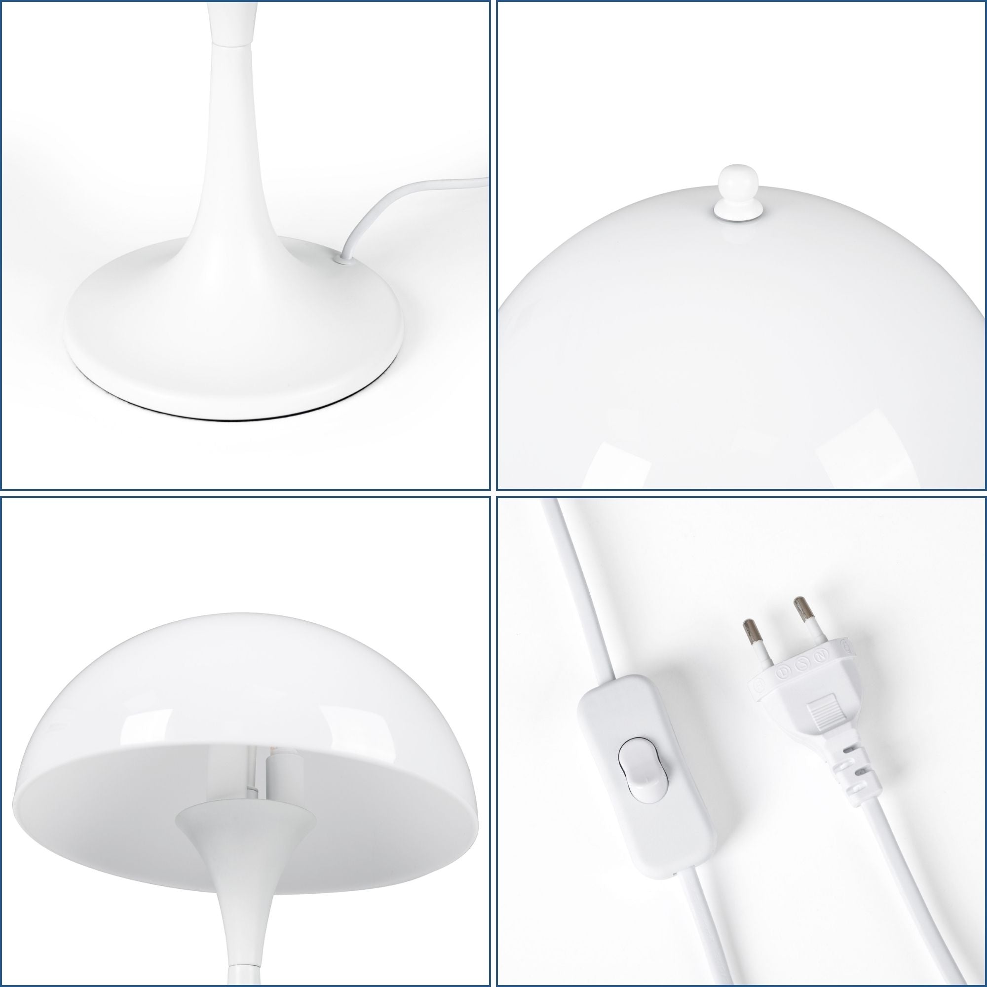 Lámpara de mesa de diseño "MART" - 3 x G9