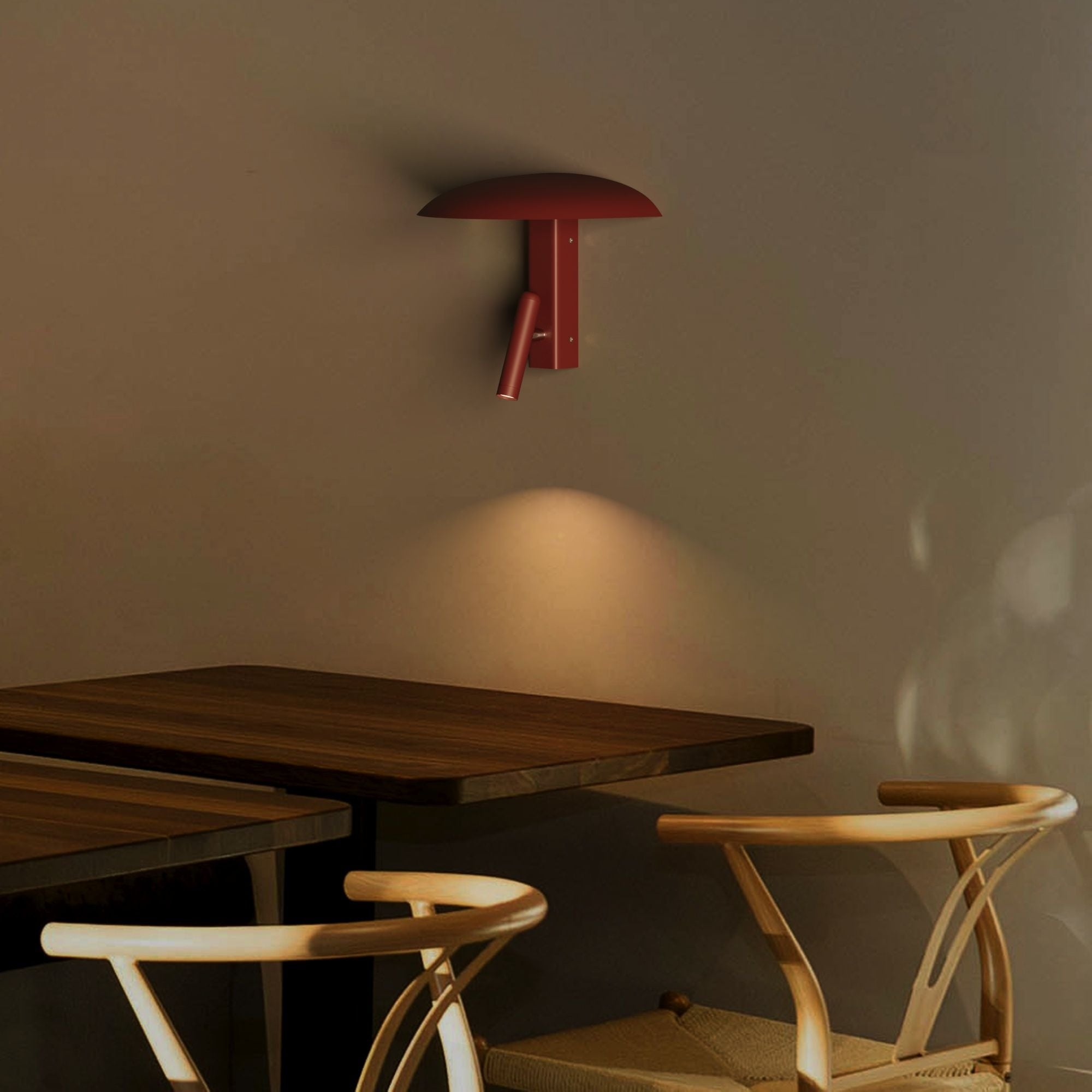 Aplique de pared para lectura "AKARI" - 3W - 2700K