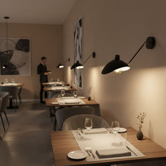 Aplique de pared de diseño "Lumen" - E27