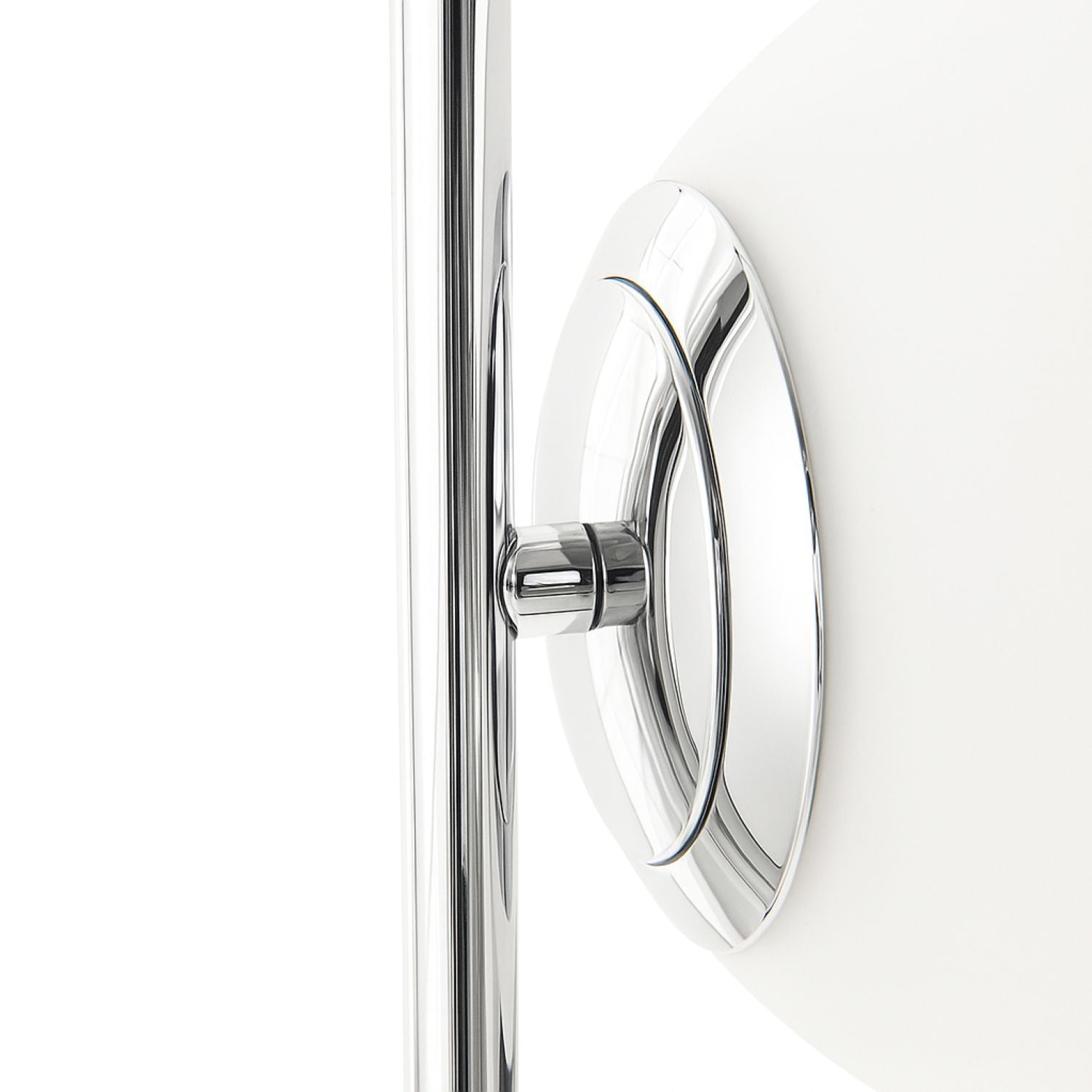 Aplique de pared doble bola cristal "Double"