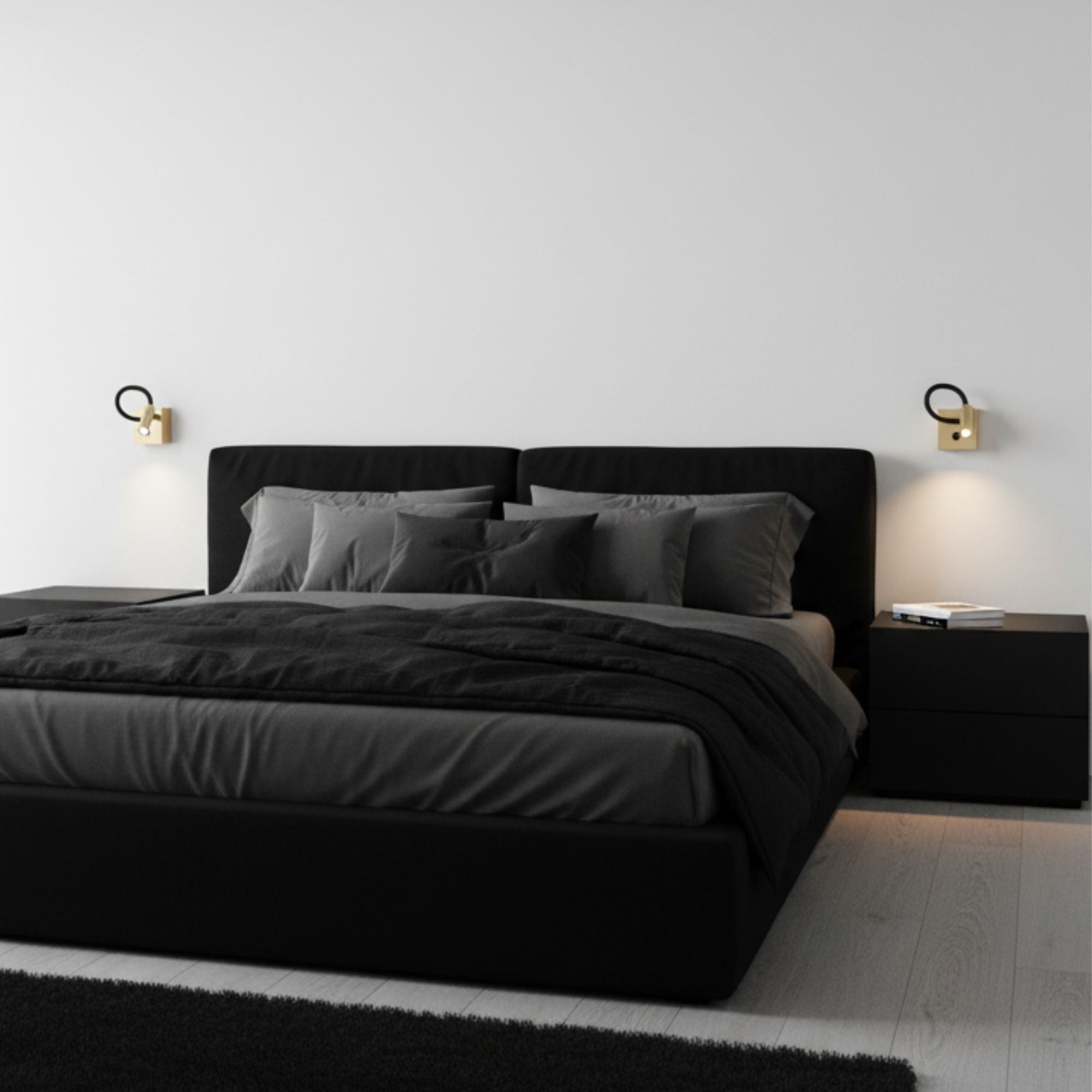 Aplique de pared flexible para lectura "Hale" - 3W