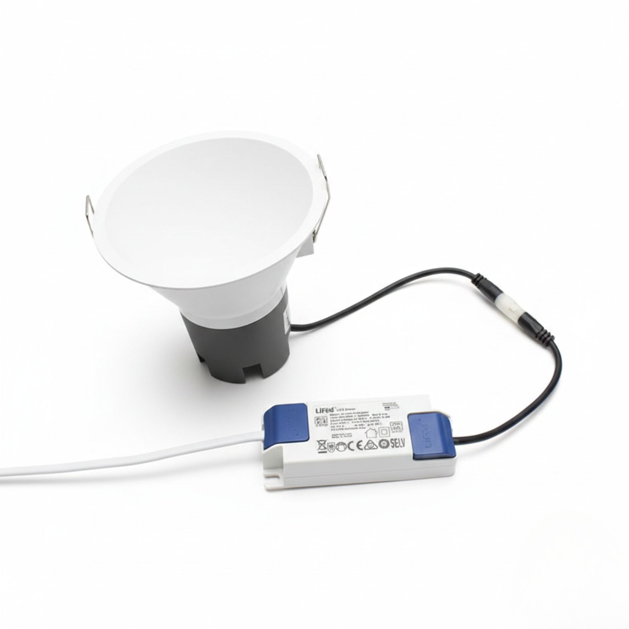 Foco LED empotrable 11W "KOPPA"- Óptica 36º - Corte Ø 100mm - Bajo UGR