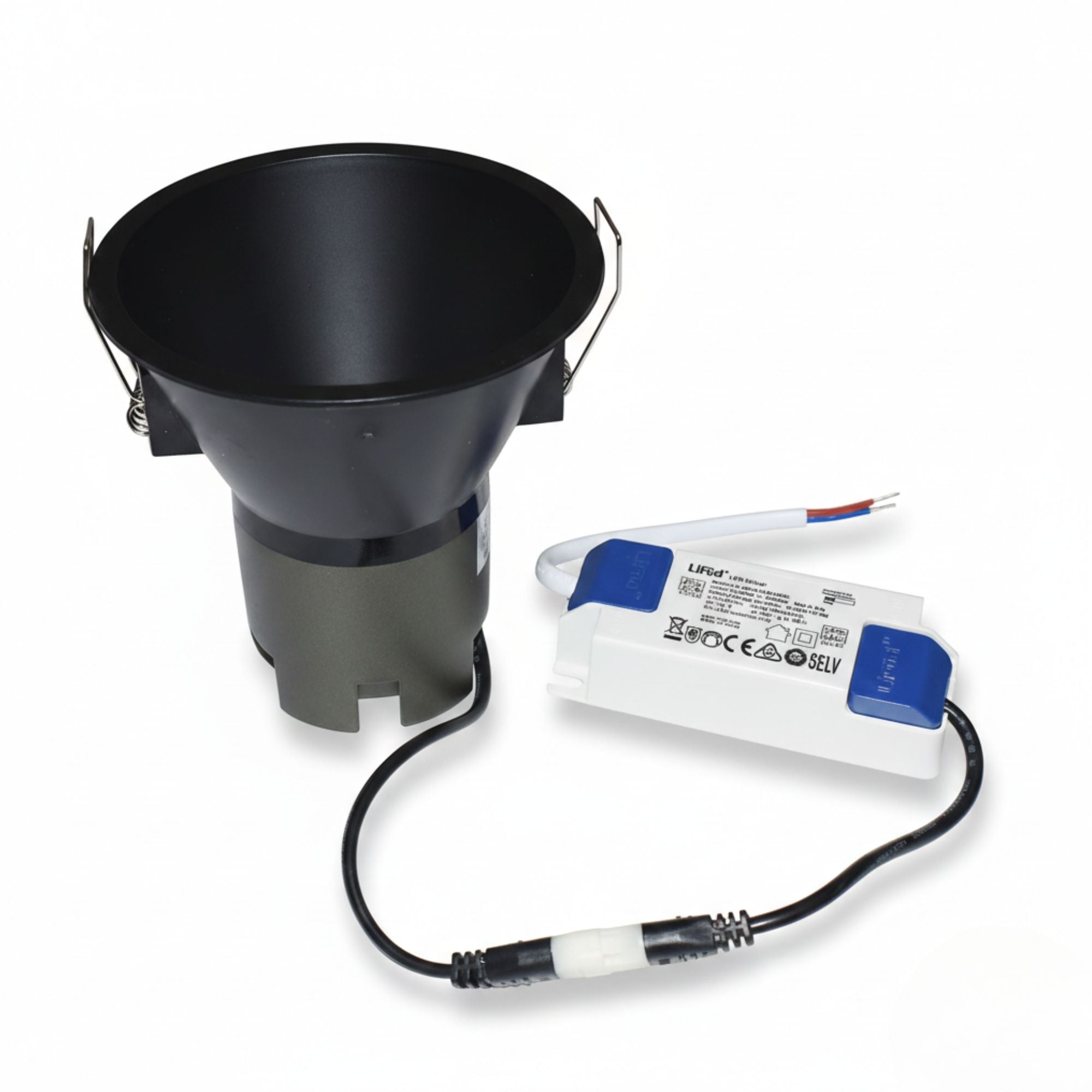Foco LED empotrable 11W "KOPPA"- Óptica 36º - Corte Ø 100mm - Bajo UGR