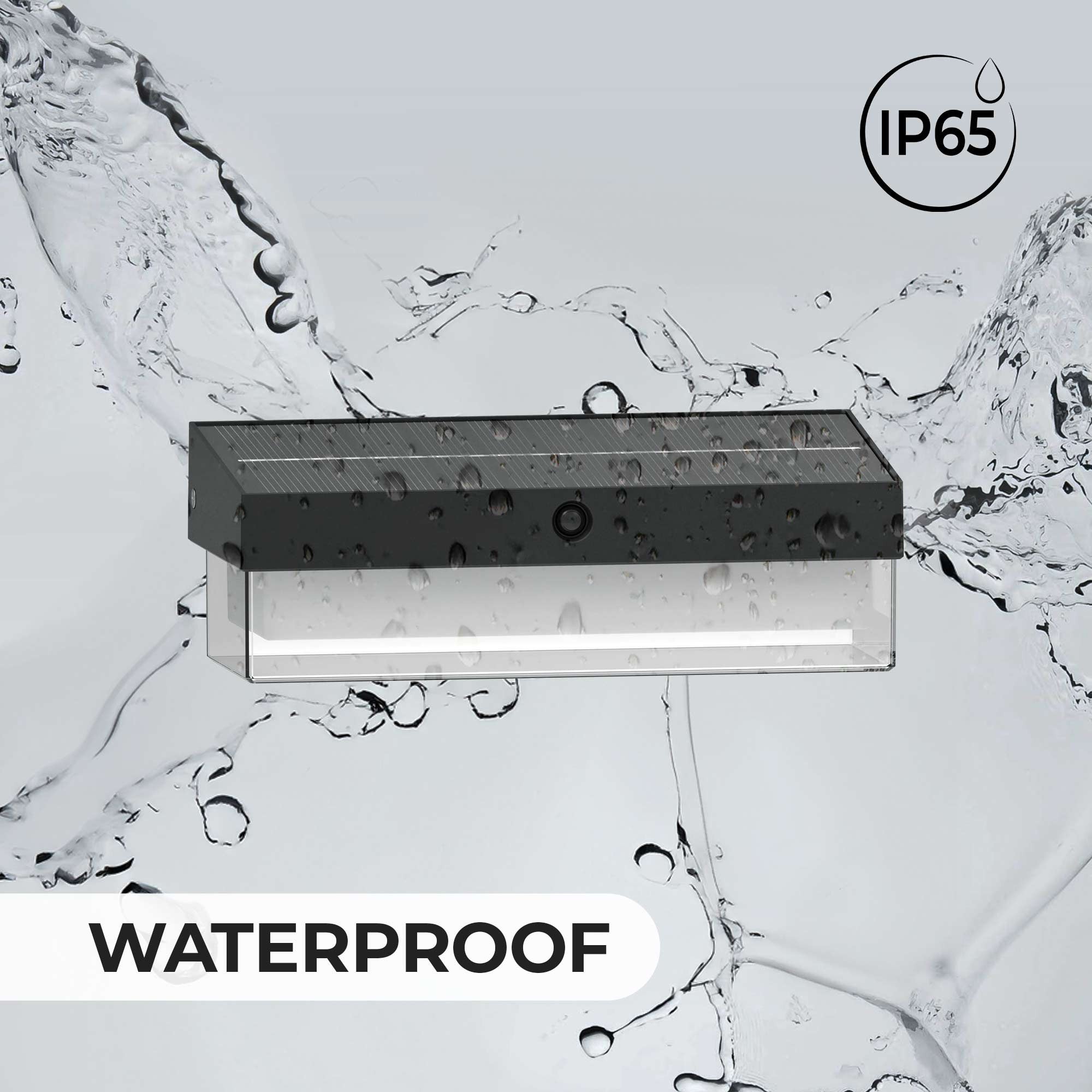 Lámpara LED solar de exterior - CCT - IP65 - 210lm