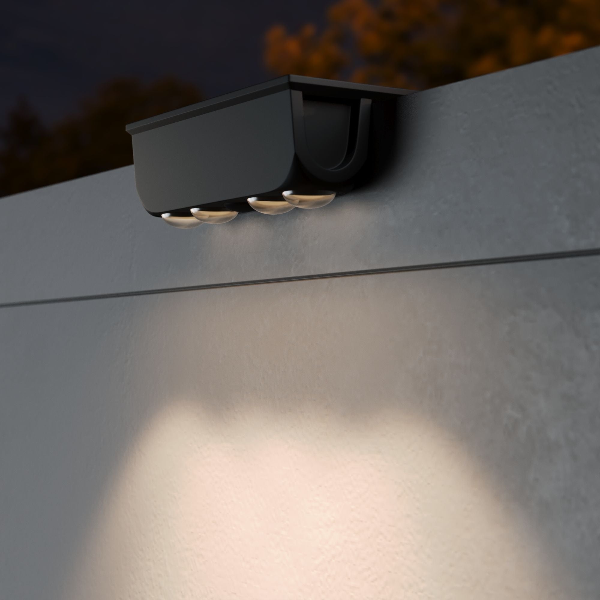 Lámpara LED solar de exterior - CCT - 4 LED - 120lm